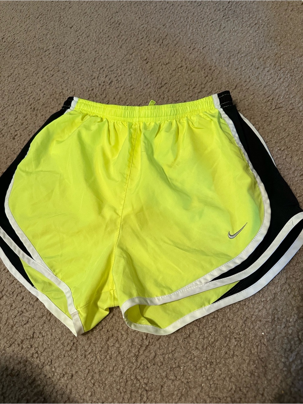 Nike Women’s Neon Yellow Shorts